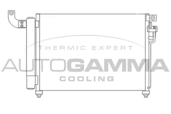 Condenser, air conditioning (104911)