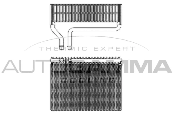 Evaporator, air conditioning (112045)