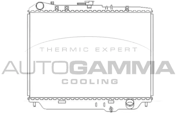 Radiator, engine cooling (102127)