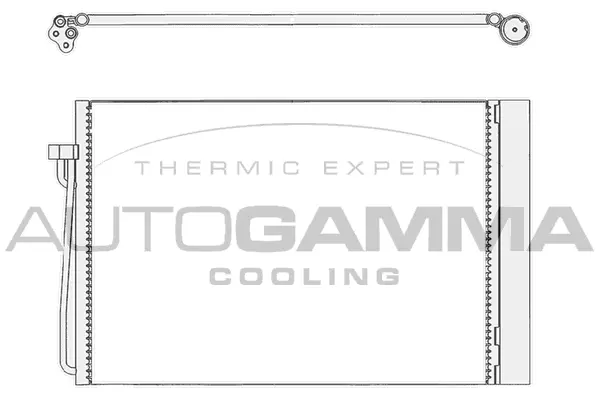 Condenser, air conditioning (103655)