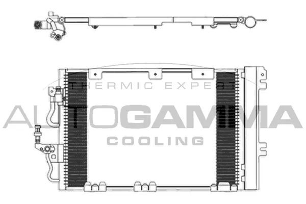 Condenser, air conditioning (103830)