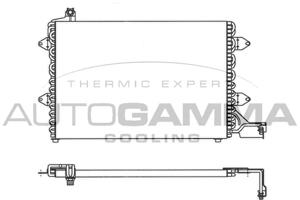 Condenser, air conditioning (102819)