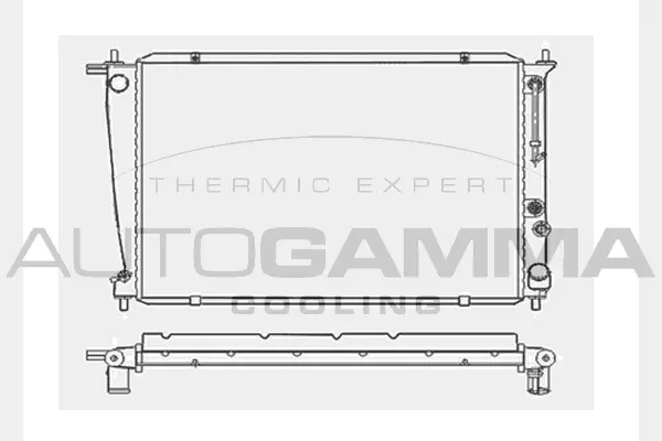 Radiator, engine cooling (104047)