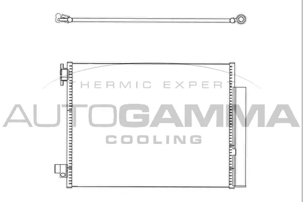 Condenser, air conditioning (107145)