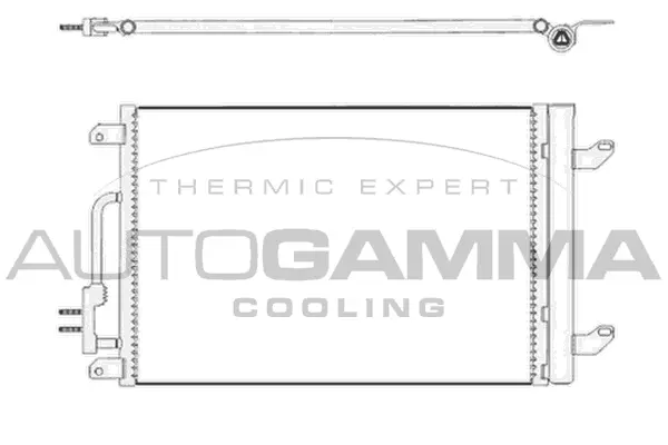 Condenser, air conditioning (105202)