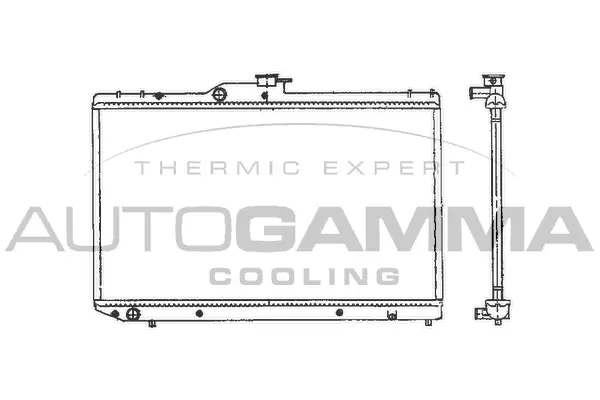 Radiator, engine cooling (101277)