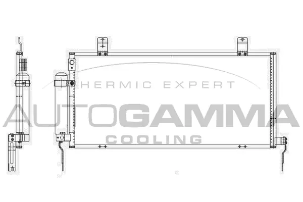 Condenser, air conditioning (105776)