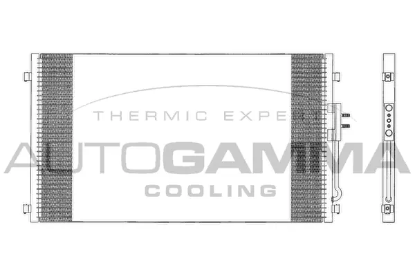 Condenser, air conditioning (103618)