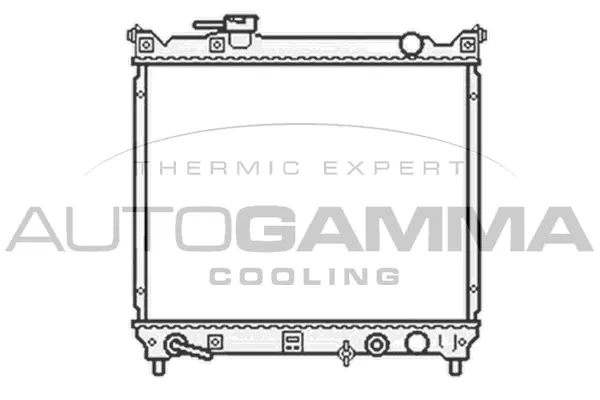Radiator, engine cooling (104712)