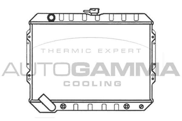 Radiator, engine cooling (103486)