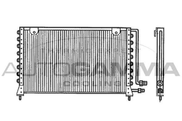 Condenser, air conditioning (102679)