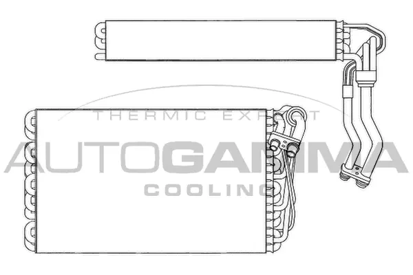 Evaporator, air conditioning (112169)