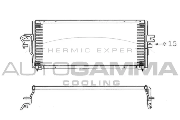 Condenser, air conditioning (102717)