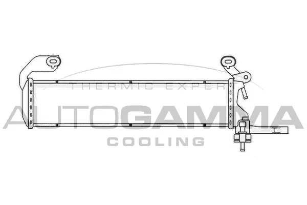 Radiator, engine cooling (102924)
