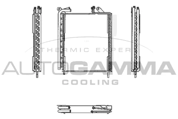 Condenser, air conditioning (104994)