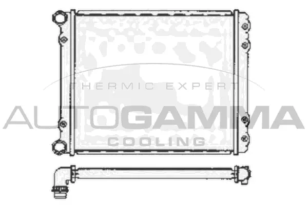Radiator, engine cooling (102895)
