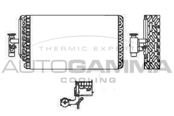 Evaporator, air conditioning (112149)
