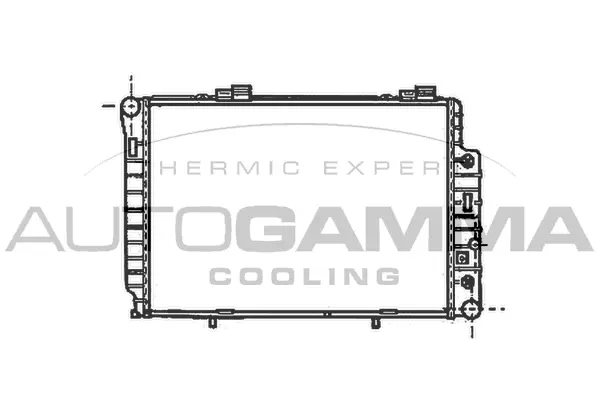 Radiator, engine cooling (101316)