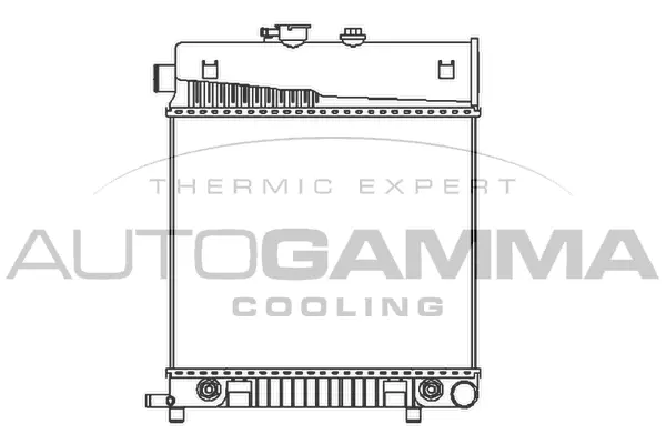 Radiator, engine cooling (101315)