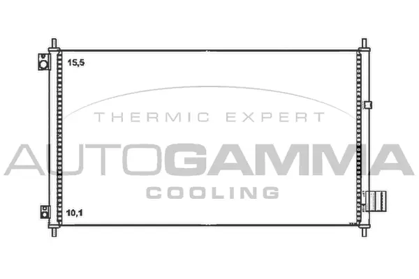 Condenser, air conditioning (105505)