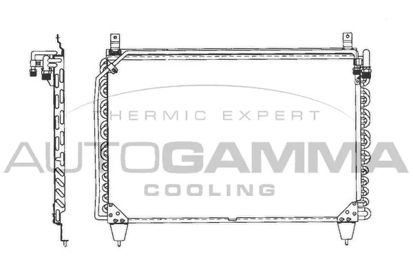 Condenser, air conditioning (101701)