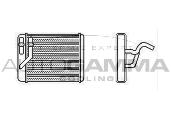 Heat Exchanger, interior heating (104089)