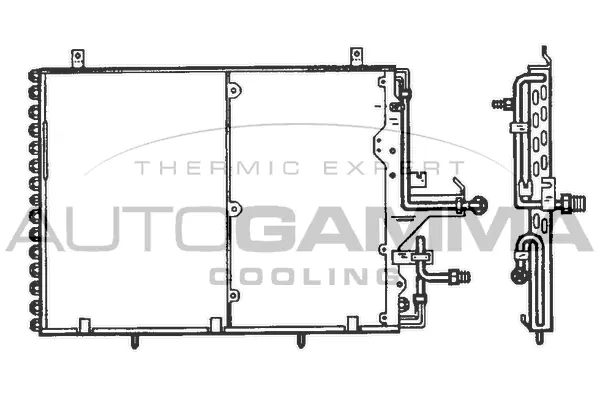 Condenser, air conditioning (102690)