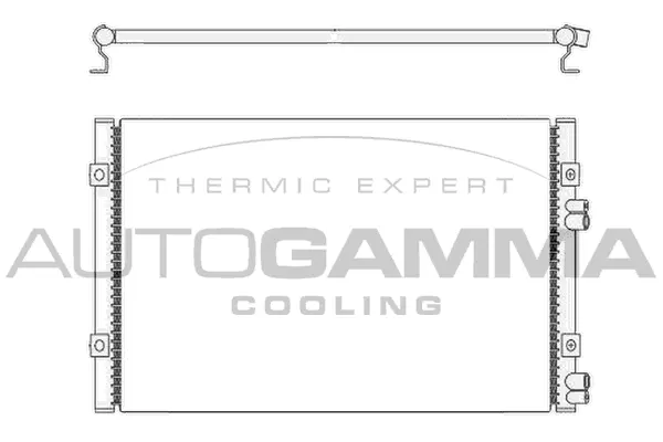Condenser, air conditioning (104896)