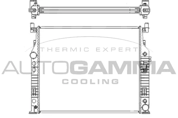 Radiator, engine cooling (105169)