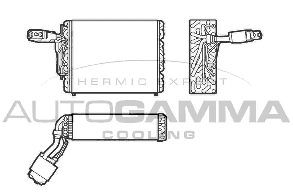 Evaporator, air conditioning (112194)