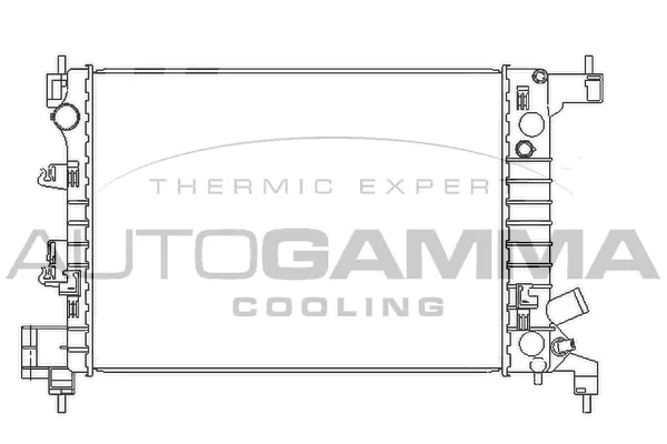 Radiator, engine cooling (105936)