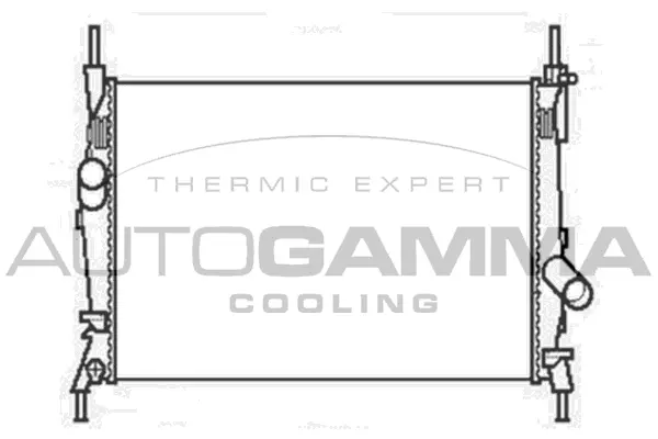 Radiator, engine cooling (104055)