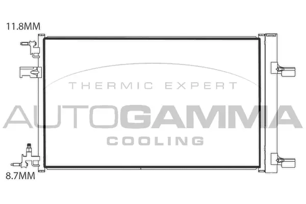 Condenser, air conditioning (107904)