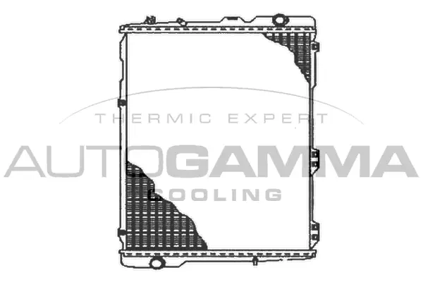 Radiator, engine cooling (102524)