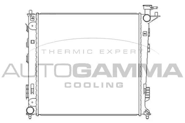 Radiator, engine cooling (105797)
