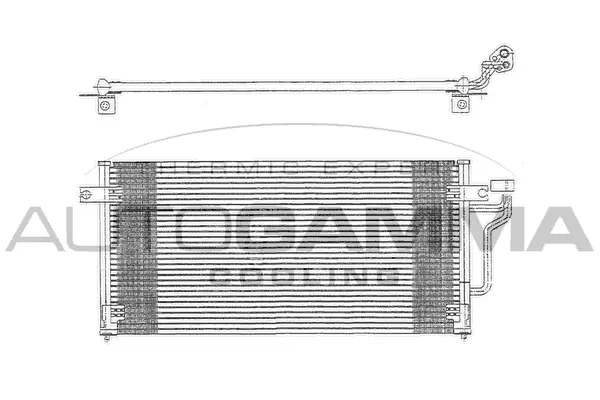 Condenser, air conditioning (102711)