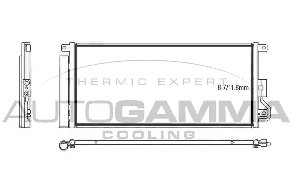 Condenser, air conditioning (107564)