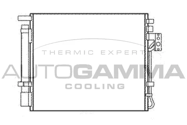 Condenser, air conditioning (105982)
