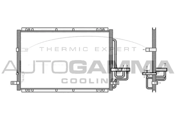 Condenser, air conditioning (105081)