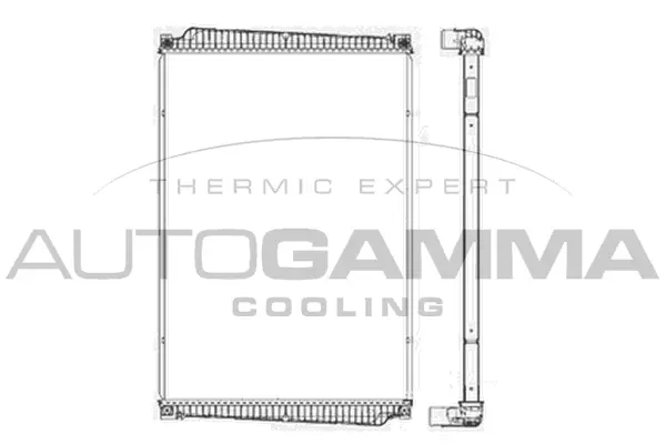 Radiator, engine cooling (405012)