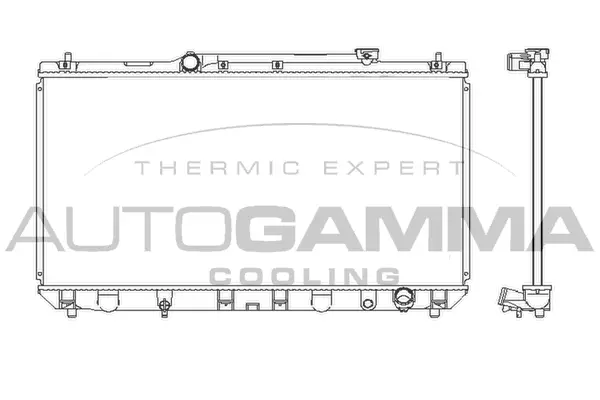 Radiator, engine cooling (102354)