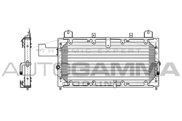 Condenser, air conditioning (102772)