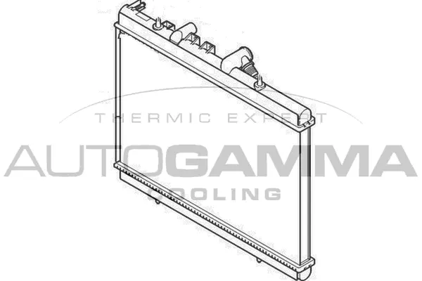 Radiator, engine cooling (103123)