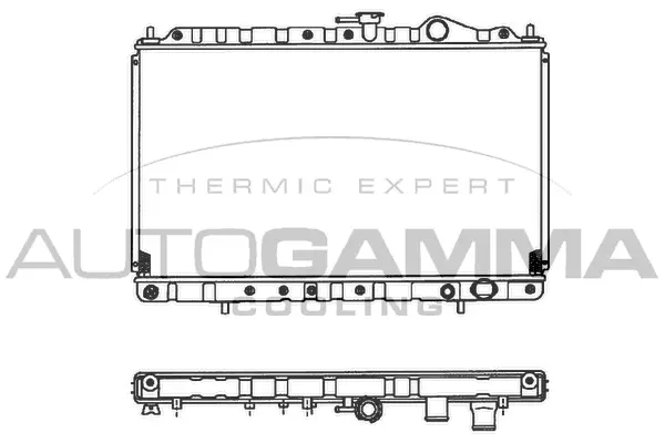 Radiator, engine cooling (102180)