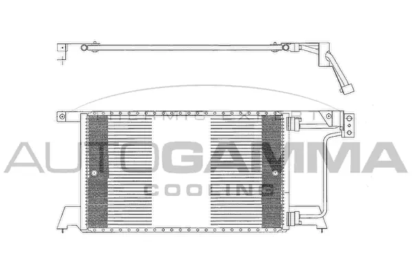 Condenser, air conditioning (102622)