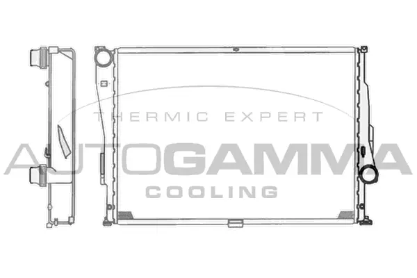 Radiator, engine cooling (103744)