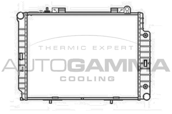Radiator, engine cooling (102151)