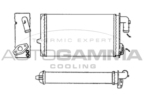 Heat Exchanger, interior heating (101630)