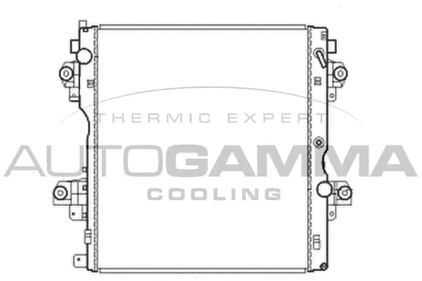 Radiator, engine cooling (105878)