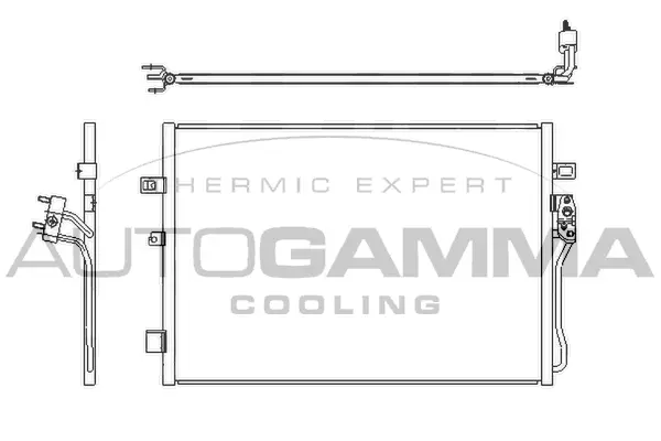 Condenser, air conditioning (107289)
